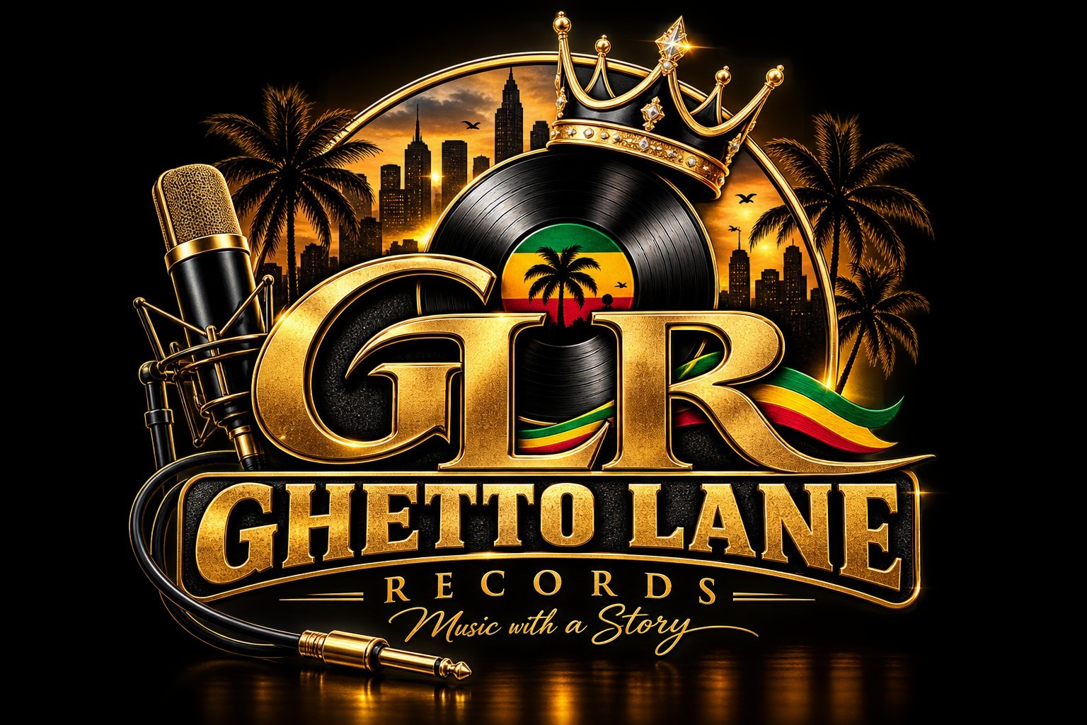 Ghetto Lane Records logo